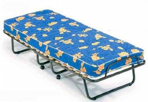 Gästebett inkl. Lattenrost und Matratze 190 x 80 cm klappbar Klappbett Zustellbett