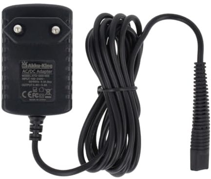Ladegerät 100V-240V für Braun Rasierer Series 1, Series 5, Cruzer 6 Beard Head 5418 - ersetzt 5683, 5690, 5751 - Output 6V