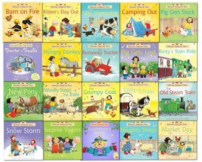 Usbourne Farmyard Tales Set - The Complete Set of 20 Stories All About Apple Tree Farm by H Amery (2015-01-01)