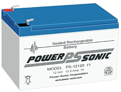 Powersonic 12V 12Ah Blei-Vlies Akku AGM VRLA PS 12120 VdS