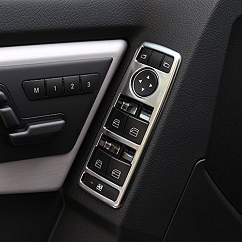 ABS Chrom Fensterheber Schalter Knopf Abdeckleiste Für A B C E GLE GLA CLA GLK Klasse W176 W204 W212 W166 W218