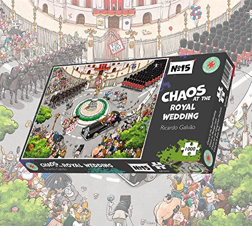 Chaos at the Royal Wedding Jigsaw Puzzle (1000 pieces)