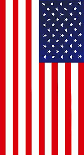 YISUMEI - Badetuch - Amerikanische Flagge - 70 cm x 140 cm Strandtuch
