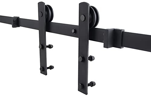 Schiebetürsystem, Schiebetür-Set, Schienensystem für Schiebetüren, industrielle Tür (2 m, einzelne Tür)