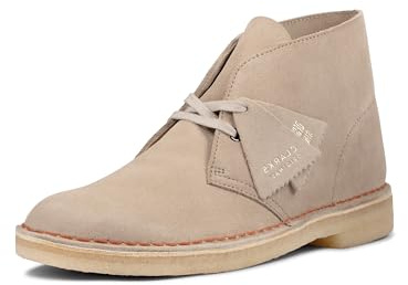 Clarks Originals Men's Desert Boot, Sand Suede, 13 Medium US