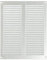 Acero Galvanizado 200x100 mm Rejilla de Ventilacion con Mosquitera, Metalica