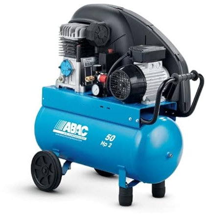 Abac - Compresseur à piston 2CV 230V Mono 10 bar 50L Direct - PRO A29B 50 CM2 ABAC