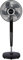 BLACK+DECKER BXFP51006GB 16 Pedestal Fan with Figure 8 Oscillation, Remote Control and 12 Hour Timer, Black