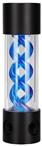 PC Pump Reservoir Combo, 200 Mm/7,9 Zoll Länge Reservoir Wasserkühlungspumpe Tank mit 4 Meter Kopf Computerzubehör Unterstützt PWM-Geschwindigkeitsregelung Temperatursensor für Wasserkühlungssysteme