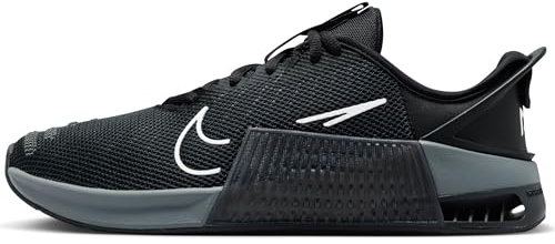 NIKE Men's M Metcon 9 FLYEASE Sneaker, Black/White-Anthracite-Smoke Grey, 5 UK