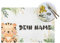 LLLGSH Personalisierte Tischsets - Tischset Kinder mit Name - Personalisierbares Tischset Bedrucken - Geschenk zum Geburtstag, Weihnachten - rutschfeste & abwischbare Unterlage, 45x30 cm