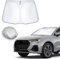 CDEFG Kompatibel mit Audi Q3 F3 8U 2013-2024 2025 Sonnenschutz Abdeckungen Frontscheibe Sonnenschirm Die Vordere Schallwand Windschutzscheibe Auto Sonnenblende Q3 8U F3 Zubehör