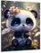 Munera Design - Bild 56x84 - süße niedliche Tiere Panda-Bär - Wand-Bilder Kinder-Zimmer
