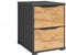 Vicco Kommode Ruben, Nachtkommode, Goldkraft Eiche, 40 x 53.6 cm mit Schubladen