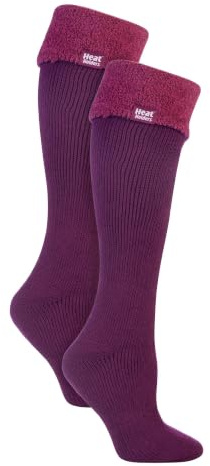 HEAT HOLDERS 2er Pack Damen Kniestrümpfe Winter Warm Wellington Stiefelsocken Outdoor