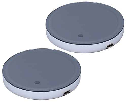 Auto-LED-Atmosphärenlicht, Getränkehalter, Matte, USB-Aufladung, Wasserdicht, rutschfest, Universell