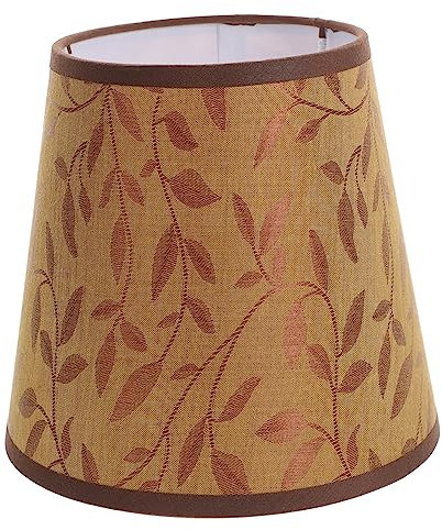 ANDRESLAD Luxuriöser Lampenschirm Im Retro-stil Grau Lampen-accessoire Für Den Schreibtisch