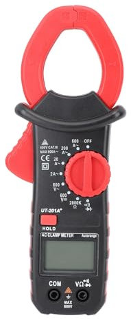 Pinza Amperometrica Digitale Multimetro Ad Alta Precisione Strumento di Misurazione della Resistenza di Tensione e Corrente per Elettricisti Tecnici Appassionati di Fai Te