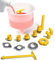 Einesin No-Spill Coolant Funnel Kit, 15 Piece Fluid and Oil Funnel Set, Allows Access To Hard-To-Reach Radiators, Universal Fitment Applicable to Any Vehicle