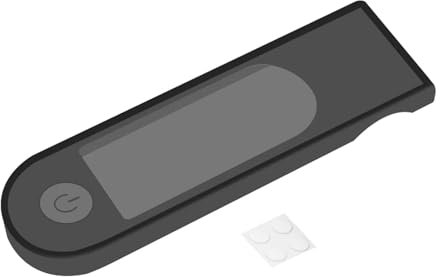 HUVNEXA wasserdichte Armaturenbrett-Schutzhülle, for Xiaomi, for 4 Ultra Electric Scooter Display-Schutzhülle, Armaturenbrett-Panel-Schutzteile Anzeigetafel für Elektroroller(Black)