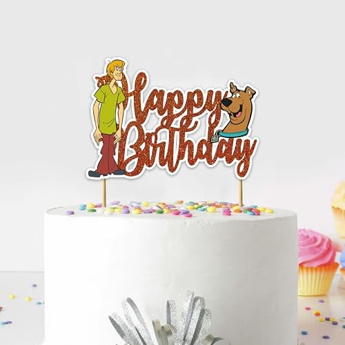 Scoby do Happy Birthday Cake Topper - Geburtstagsdekorationen