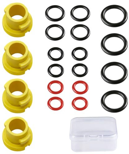 AHRLIC Ensemble de buses de joint torique pour nettoyeur haute pression Karcher, compatible avec K2 K3 K4 K5 K6 K7, joints toriques de rechange pour remplacement rapide, réparation de fuite, pièces de