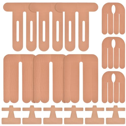 15 Stück Kinesiotapes, Kinesiotapes Vorgeschnitten for Knees, Handgelenk, Taille, Zehe, Kinesiotape für Schmerzlinderung, Baumwolle Handgelenk Tape für Sport&Dauerhafte Unterstützung