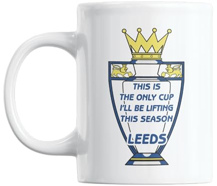 Gift Island Mug Gift for Leeds Fans | Football Secret Santa Mug Gift for Leeds Supporters | Football Stuff, Joke Mug for Friends, Colleague, Cousin, Uncle, Dad, Father, Son, Brother 11oz