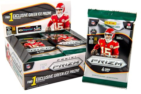 2025 Panini PRIZM Fußball-Sammelkarten Einzelhandelsbox