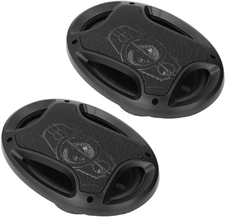 Jonlaki 800W 6x9 Inch Car Door Speakers, 2PCS Coaxial Car Loudspeakers, 4 Ohms, 50Hz-20kHz, Clear Sound Quality for Stereo Sound System
