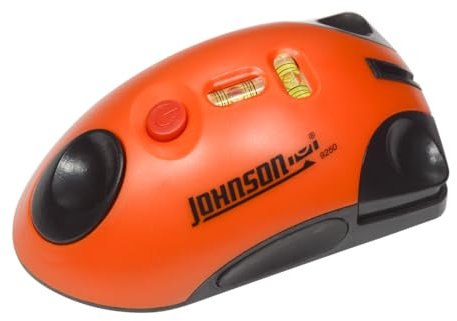 Johnson Level & Tool 9250 Laser Mouse, 30' Interior Range, Orange, 1 Laser Mouse