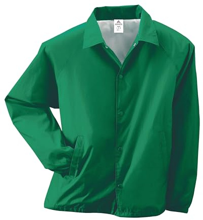 Sportswear Nylon Coach's Jacket/gefüttert – Regenfest, Wasserabweisende Oberbekleidung für Trainer und Outdoor-Aktivitäten