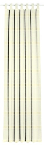 Horn textiles Kiruna 1-1 Schlaufenschal buntgewebt, 245 cm x 135 cm, Natur
