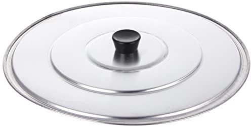 VAELLO 75490 Tapa Aluminio Lisa Ø28CM, Metal, Neutro, 28 Centimeters cm