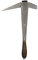 DIMOS-BATIMENT FRE00791 Marteau de Couvreur DIMOS Manche Cuir pour gaucher Panne courte-135501