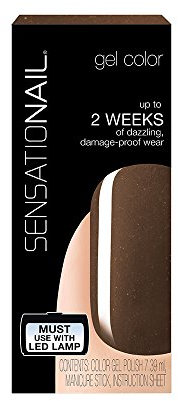SENSATIONAIL Gel Nail Polish With Manicure Stick, 7.39 ml, Cappuccino Delight