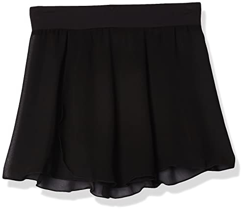 Capezio girls Pull-on skirts, Black, 12 14 US