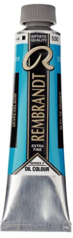 Rembrandt Pintura de Aceite BLU, Azul Sevres, Talla única