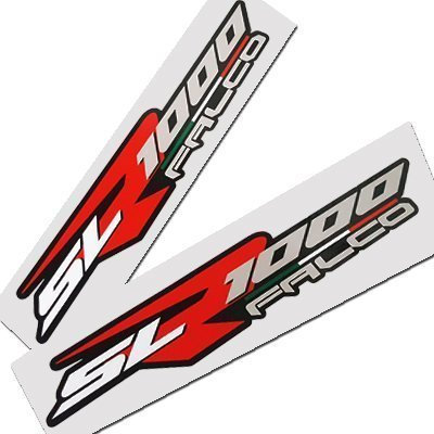ZionDesigns Italienisches Motorrad Falco SL 1000 R Italienisch Leiste Grafik x 2