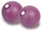 TOGU Toning Ball 2er Set Amethyst Pilates Yoga Bewegung Fitness Durchmesser 10cm, 0,5 kg