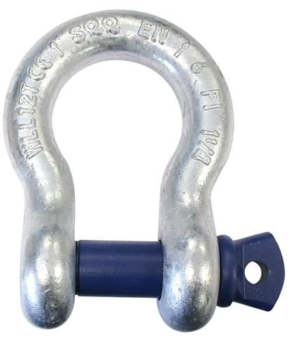 ELLER Schäkel - Harfen-Verschluss Brustbolzen - einfach zu verwenden, aus superfestem Material - Temperaturbereich: -20 bis + 200 °C