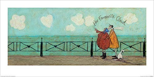 Sam Toft 'Her Favourite Cloud II' Kunstdruck,30 x 60 cm