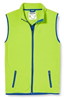 Playshoes Fleece Weste Unisex Kinder Outdoor-Oberteil, grün, 74
