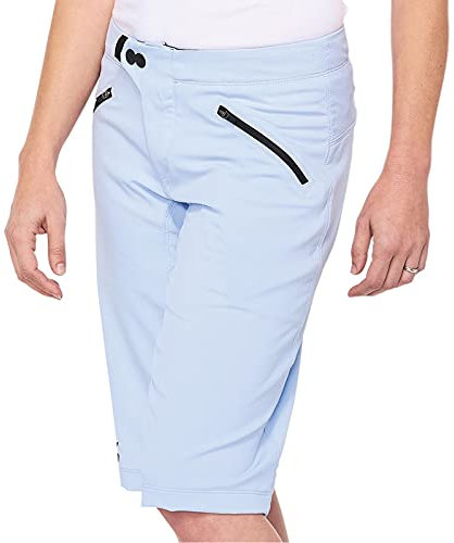 1 Unisex-Erwachsene 100% Damen Fahrrad Shorts Ridecamp, Hellblau, M, HU-SHO-2010 Radfahren, Colour, Size