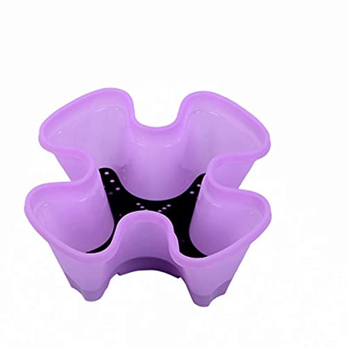 Macetas apilables grandes verticales para jardinería, crecen más en cualquier espacio, sistema de contenedores apilables para jardín, cultivan fresas y verduras, para interiores y exteriores, macetas