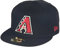 New Era Arizona Diamondbacks MLB Cap 59Fifty Basecap Baseball Kappe Schwarz - 7 7/8-63cm (XXL)