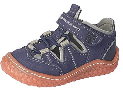 RICOSTA Mädchen und Jungen Kletthalbschuhe Jerry, Kinder Lauflernschuhe, Weite: Mittel, waschbar,vegan