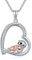 HARMONY BOLA Otter Geschenke für Frauen 925 Sterling Silber Seeotter Halskette Süßer Otter Anhänger für Mama Schmuck Geschenk