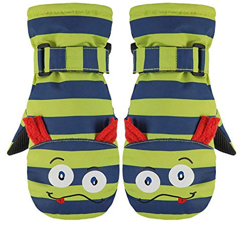 wasserdicht sperrig Winter Snow Skihandschuh Dünne Baumwollhandschuhe Ohne Finger