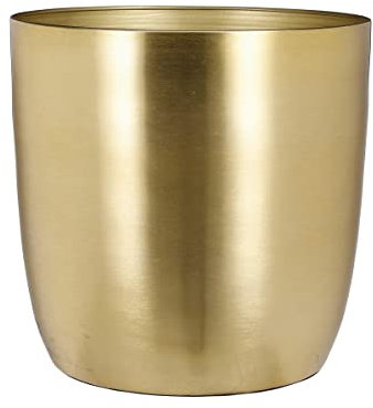 Mica Decorations Blumentopf Eisen Ø 24,5 x 23,7 cm Gold